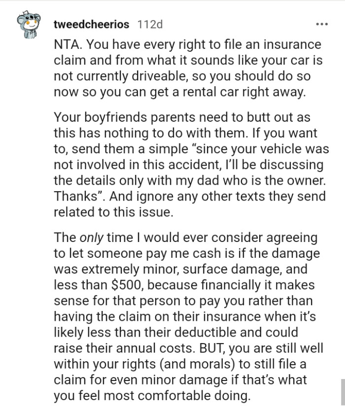 Ignore any other texts they send related to this issue