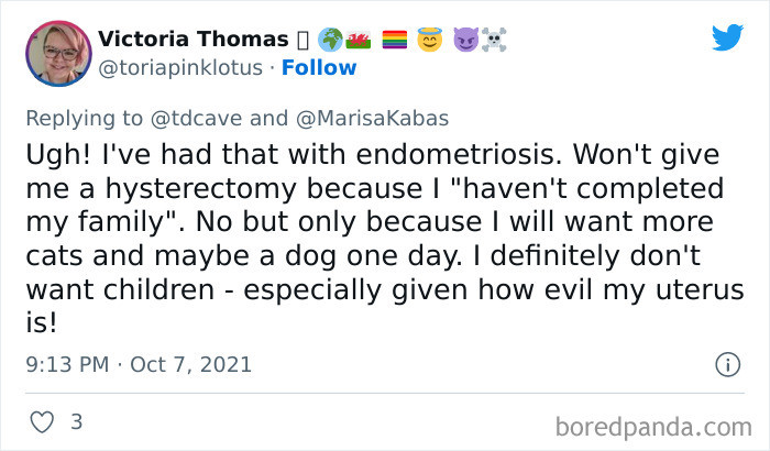 8. I definitely don't want children