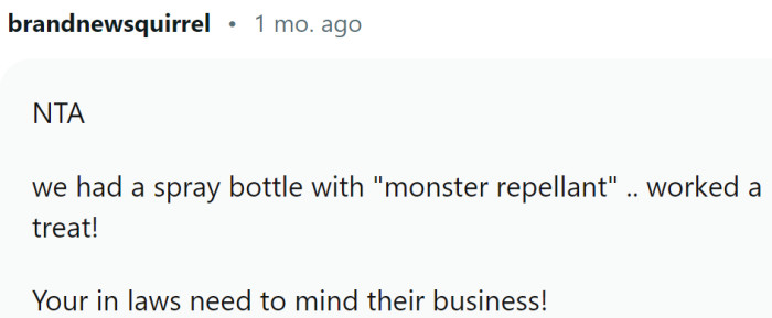 The Monster Repellent