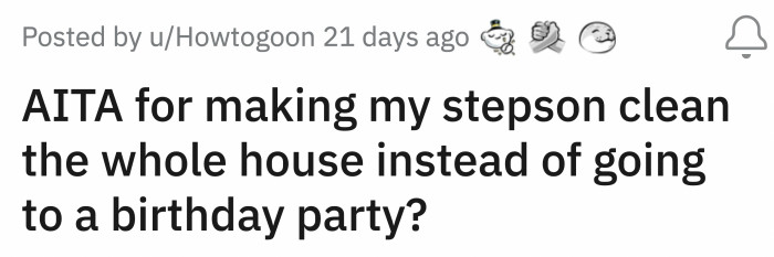 OP thought they had finally restored the balance in their home; unfortunately, he was wrong.