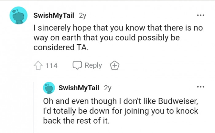 There is no way on earth you'll be considered the AH