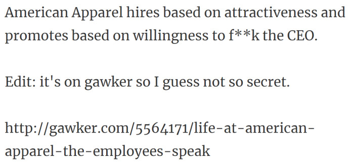 33. It's not a secret