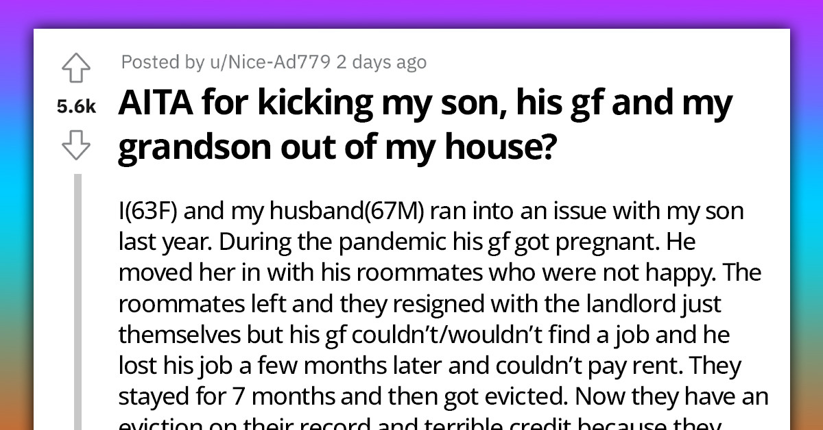 Parents Kick Son And His Pregnant Girlfriend Out Of Their House Because Of Their Freeloading And Refusal To Find Jobs