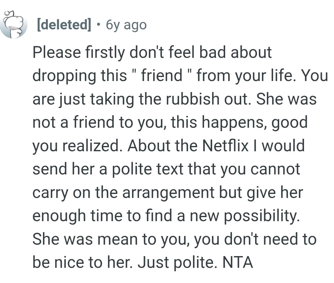 OP's just taking the rubbish out