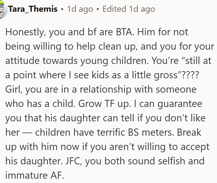 If OP is not ready to accept his daughter, it’s better to end things now.