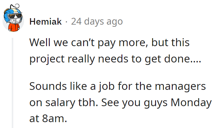 Where's the logic in that?