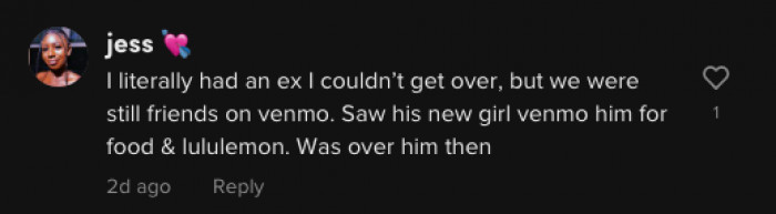 An ex this commenter couldn't get over