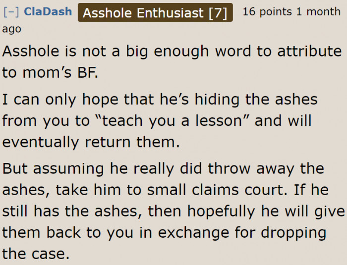 For this user, the man is worse than an a-hole.