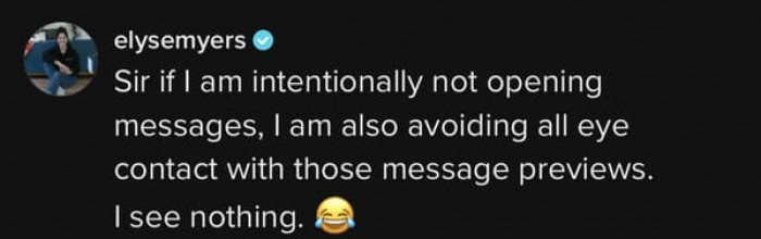 If you know people are intentionally not opening messages, doesn’t that mean they are avoiding all contact with the message previews?