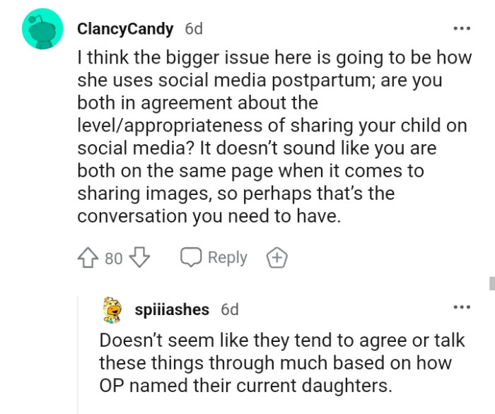 That is the conversation you need to have