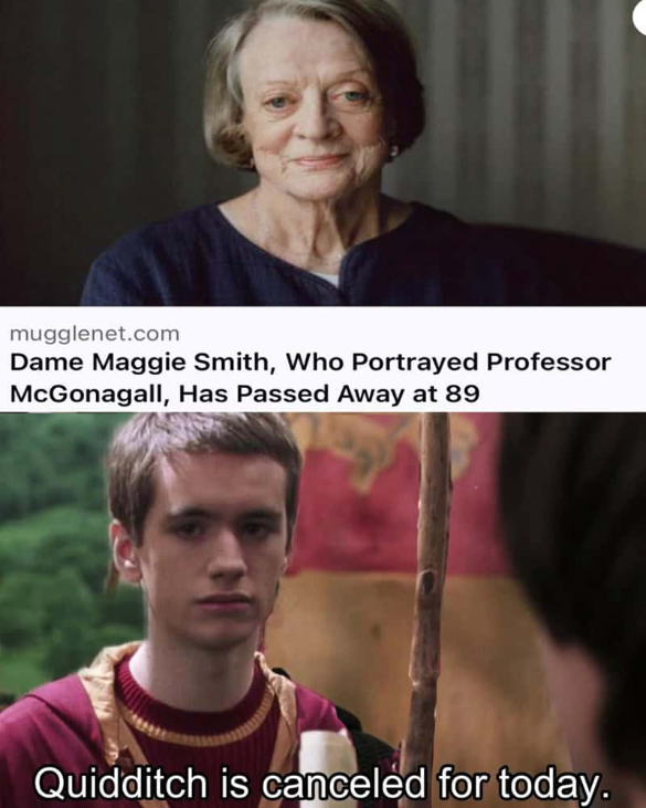 It’s definitely canceled, and may she rest in peace.