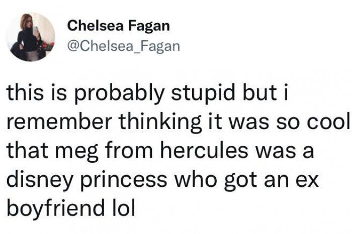 3. Meg breaks stereotypes despite being heartbroken.