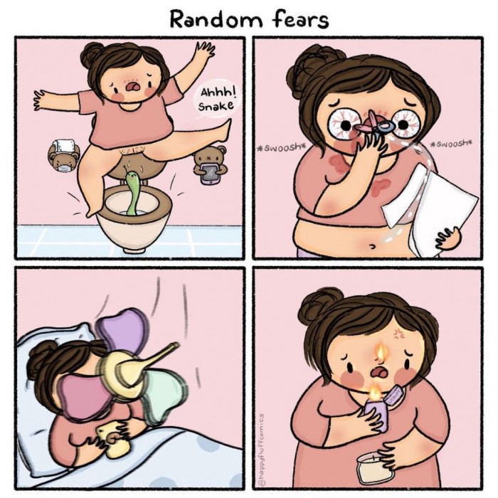 Random fears as a girl.