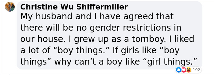 No gender restrictions