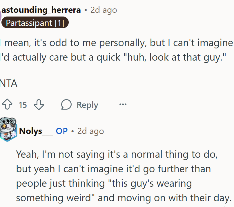 Will people care at all?