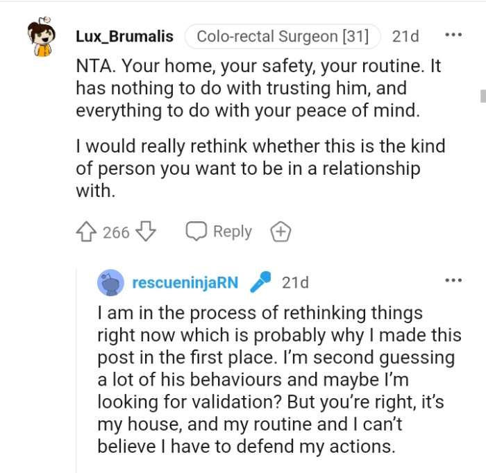 Rethinking if this is the kind of person you want to be in a relationship with