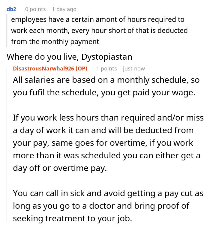 Now let's hear what other Redditors have to chirp into this story