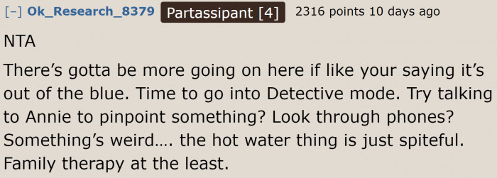 Others believe that family therapy is the solution.