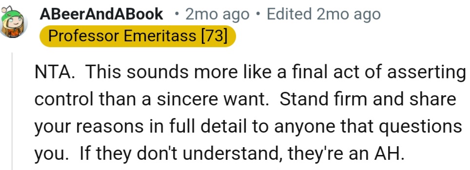 We gathered some interesting comments for your viewing pleasure: