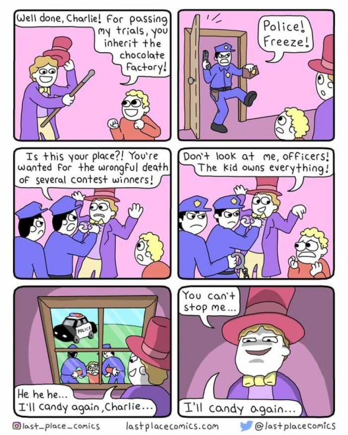 Looks like there was part of the story missing from the children's movie that we all saw.