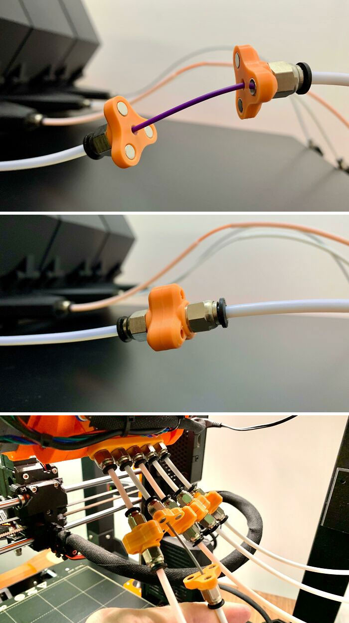 "I Made A Way To Connect Ptfe Tubes Magnetically!"