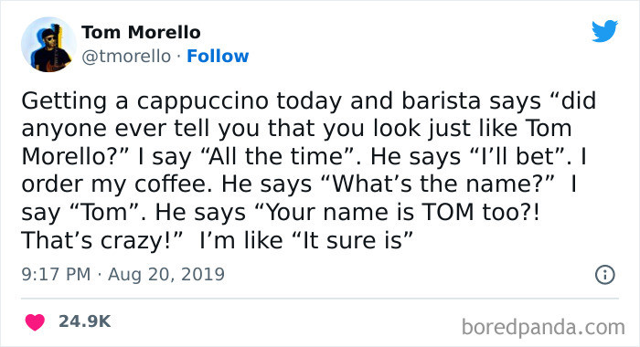 9. Rage Against The Barista