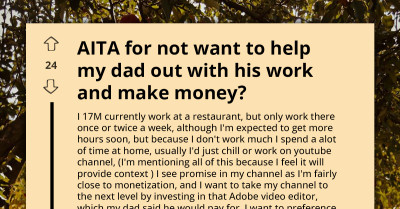 17-Year-Old Rejects Lucrative Job Offer From Dad To Pursue YouTube Stardom