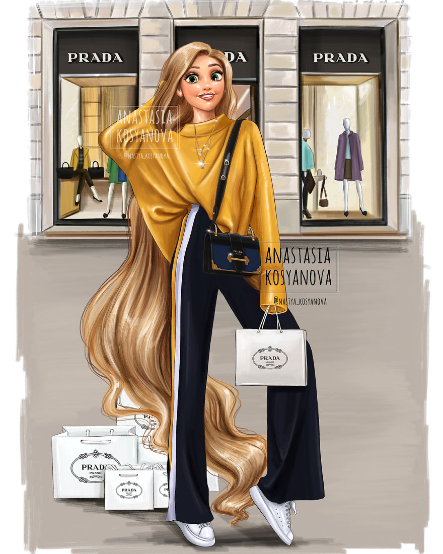 4. Rapunzel - Prada