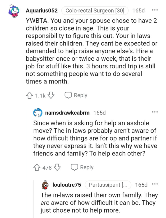 It's the OP's responsibility