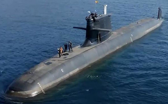 "The S-81 Isaac Peral"