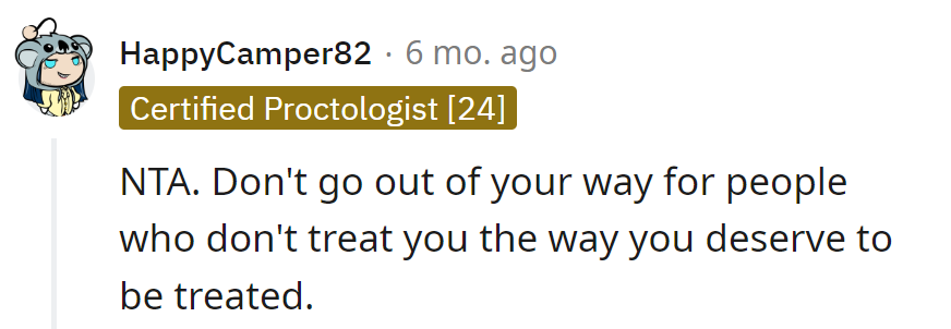 Going the Extra Mile for Someone Who Doesn't Treat Them Right? That's a Detour They Don't Need.