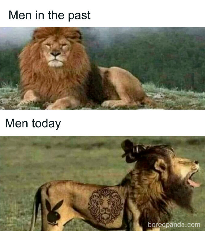 "Modern Men Bad :("