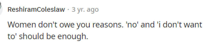 We're very happy to see that everyone in the comments was on the same page because this situation is one that we've probably seen before, and we know how it plays out.