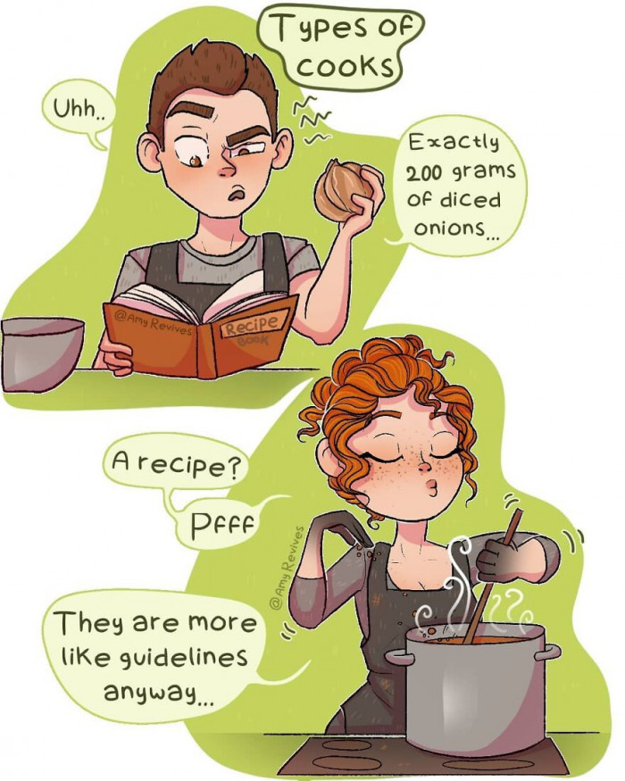21. The two types of cooks