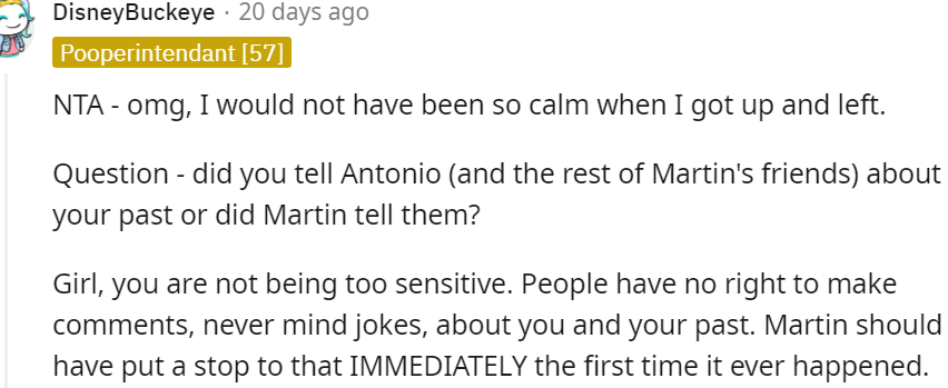 6. You are not being too sensitive