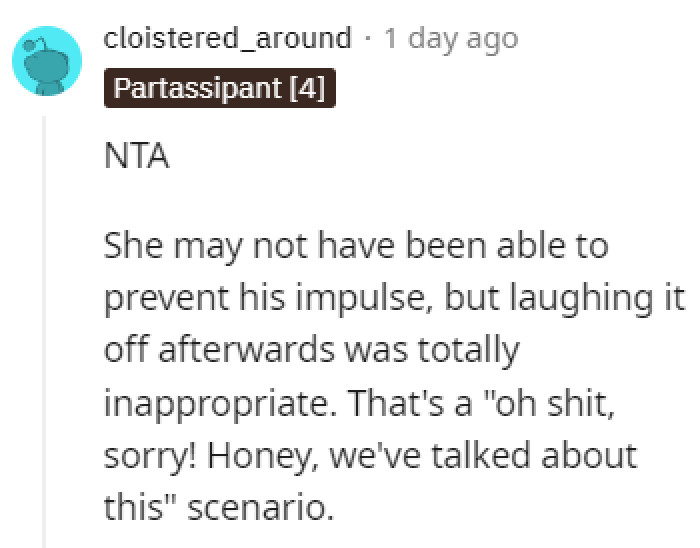 Not something to laugh about