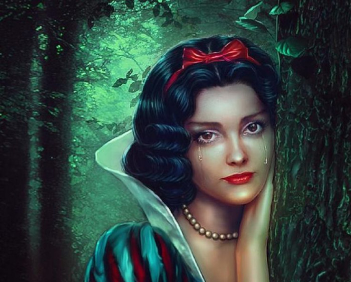 9. Snow White showing raw emotion