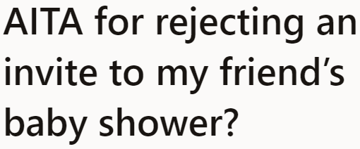 Given the OP's situation, it's natural for her not to go to the event. But her friend calls her selfish, anyway.