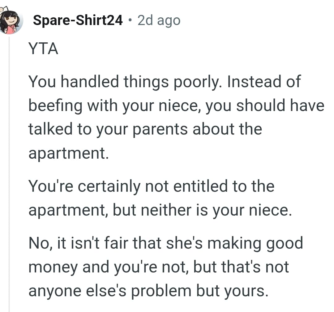 The OP Handled Things Poorly