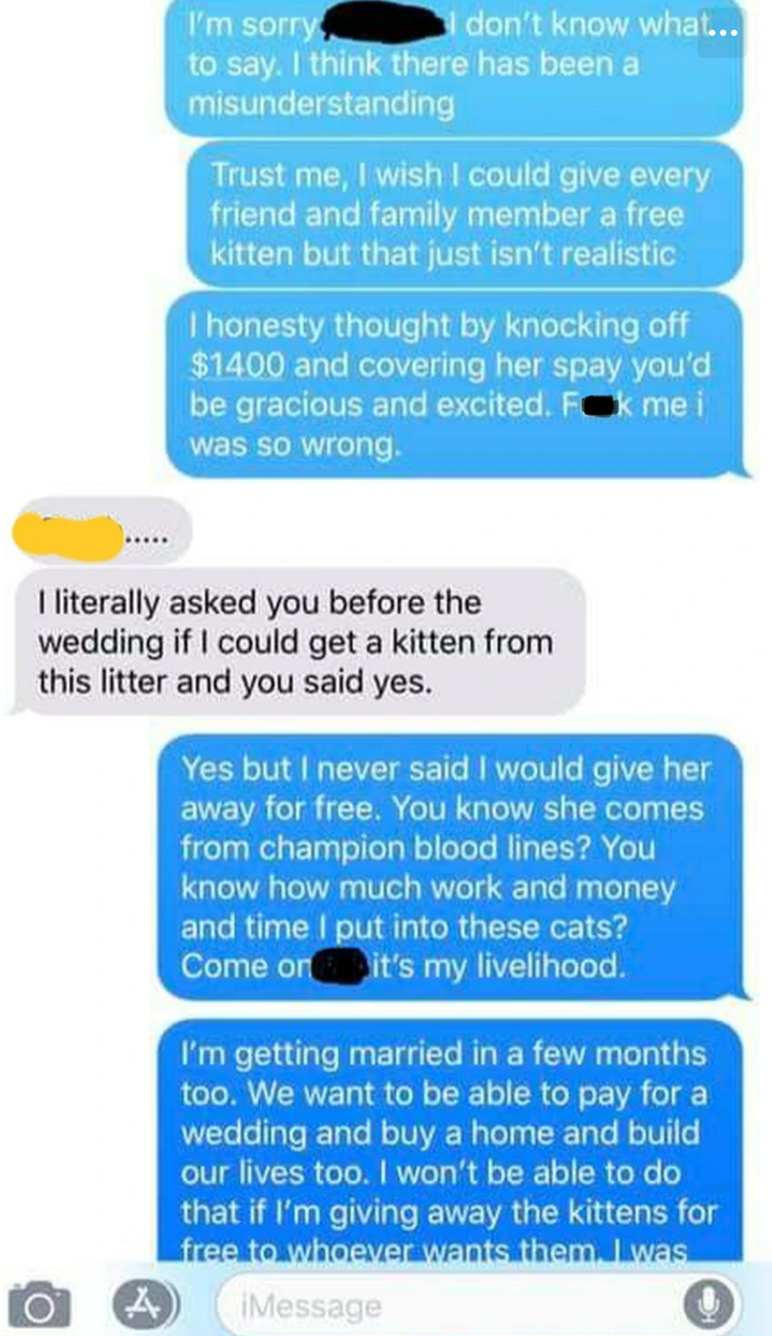 Here’s how their conversation went