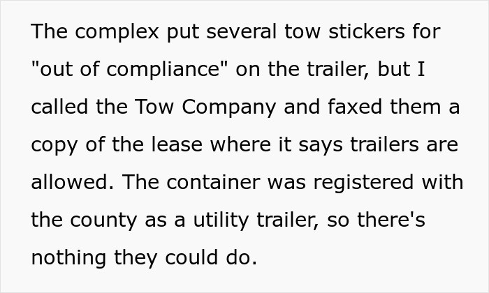 The Container Was Registered