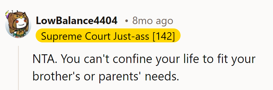 Life's not a one-size-fits-all, especially when it comes to siblings and parents!