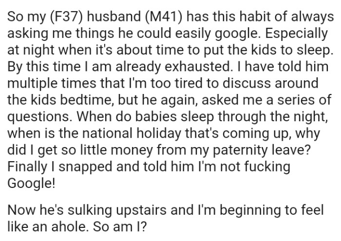 When do babies sleep through the night or when is the national holiday that's coming up?