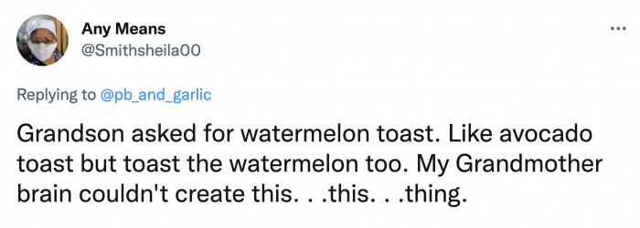 It’s like cake but with a watered crust