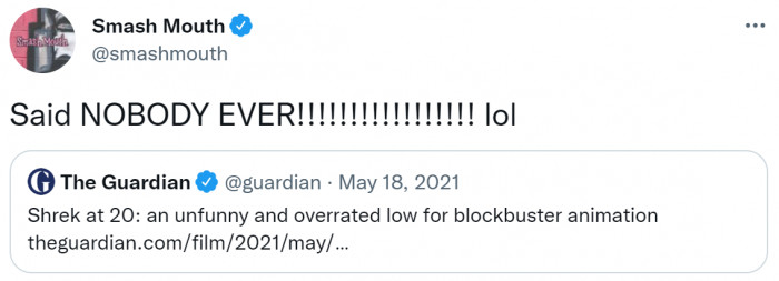 46. Looks like someone did say it