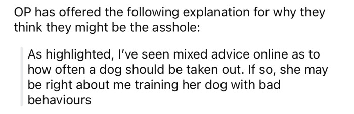 OP thinks she might potentially be the a-hole for the following reason: