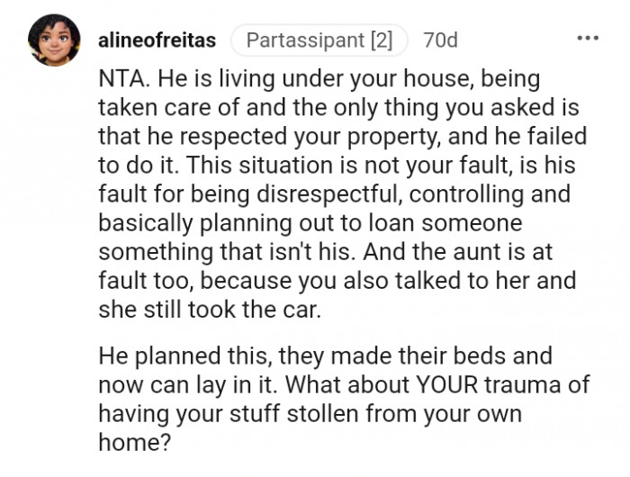 The Entire Situation Is Not Your Fault