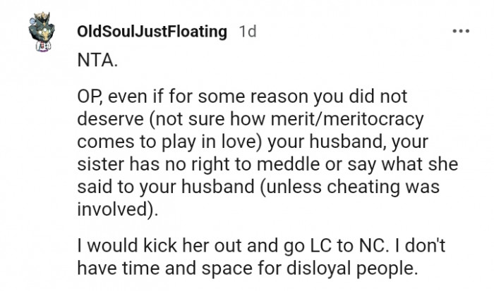 Your Sister Has No Right to Meddle in Your Affairs