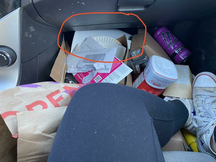 "This Is My Boyfriend's Car. I’ve Circled The Empty Trash Can For Fun"