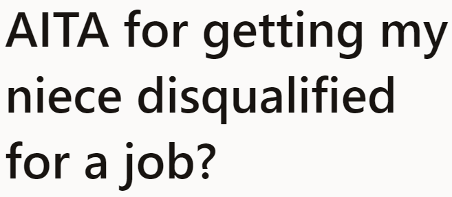 The OP was called the a-hole for exercising honesty in her government work.